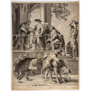 Pieter de Jode II (vers 1606 - 1674), « La Visitation », d'après Peter Paul Rubens