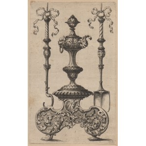 Leonhard II Heckenauer (Ausburgo, c. 1650 - 1704), A Large Candelabrum