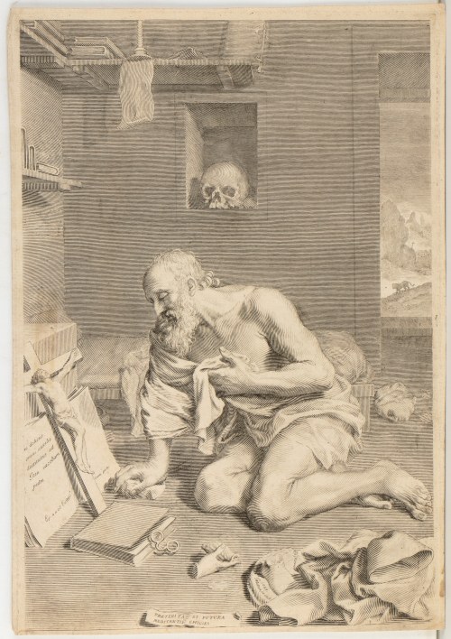Claude Mellan (1598 - 1688), Saint Jerome
