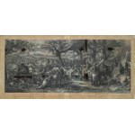 Pierre Picault (1680 - 1711), Il passaggio del Granico | La battaglia di Arbelles, da Charles Le Brun
