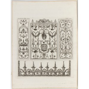 Jean Berain (Saint-Mihiel, 1640 - Paris, 1711 ), Ornaments