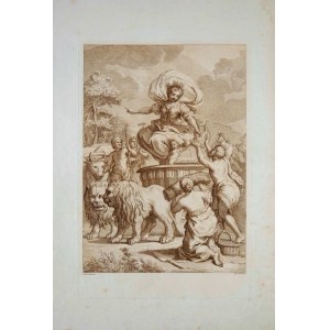 Giuseppe Zocchi (Florencie, 1716–1767), Oběti bohyni Ceres, podle Pietra da Cortony