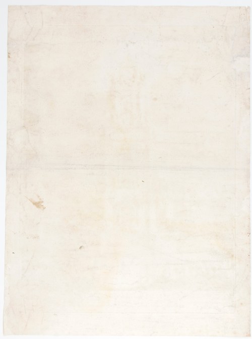 Giuseppe Vasi (Corleone, 1710 - Roma, 1782), Disegno della Seconda Macchina rappresentante un Palazzo festivamente ornato con Loggia, after Giuseppe Palazzi