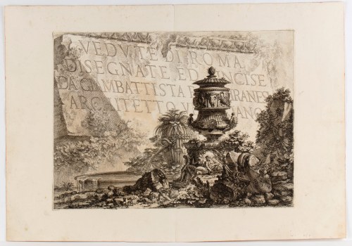 Giovanni Battista Piranesi (Mogliano Veneto, 1720 - Venezia, 1778), Vedute di Roma disegnate ed incise da Giambattista Piranesi architetto veneziano