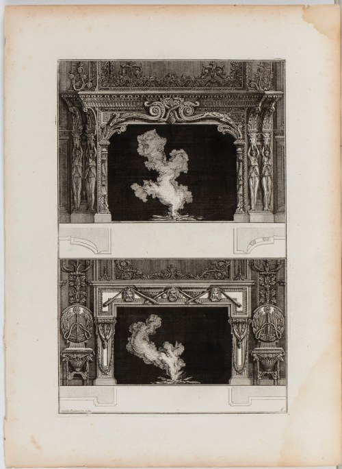 Giovanni Battista Piranesi (Mogliano Veneto, 1720 - Venezia, 1778), Diversi maniere d'adornare i cammini ed ogni altra parte degli edifizj... 1769