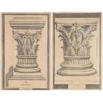 Pieter van der Aa (1659 - 1733), Epistylium ex Arcu Gallieni | Epistylium Arcus Veteris Castri