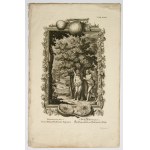 Nicolas Henri Tardieu (1674 - 1749), Adam e Eve repris de leur péché, after Domenichino
