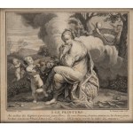 Edmé Jeaurat (1688 - 1738), Four Seasons, after Nicolas Vleughels