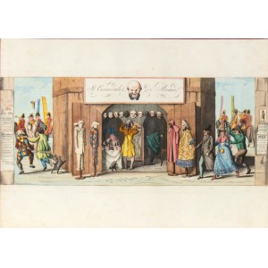Karl Gustav Halmar Mörner (Stockholm, 1794 - Paris, 1837), The Carnival of Rome 1820
