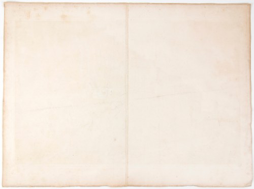 Luigi Rossini (Ravenna, 1790 - Roma, 1857), Veduta delle Mura di Roma, dalla parte interna della città, vicino alla Porta Celimontana 1823