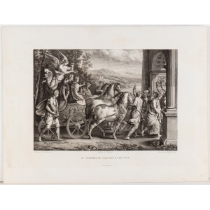Abraham Girardet (Locle, 1764 - Parigi, 1823), Le Triomphe de Vespasien et de Titus, after Giulio Romano