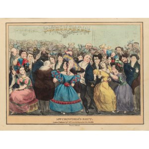 Joseph Netherclift ( 1820 - 1851 (fl.)), Mrs. Crowdem's rout 1829