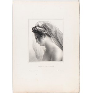 Mademoiselle Bès ( - fl. 1820 ca.), Jeune Troyenne, after Joseph-Ferdinand Lancrenon