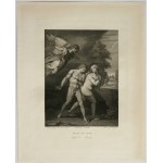 Paul Jourdy (Dijon, 1805 - Parigi, 1856), Adam et Eve, after Franz Floris