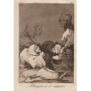 Francisco Goya (1746 - 1828), Obsequio al maestro 1799