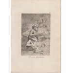 Francisco Goya (1746 - 1828), ¡Que pico de oro! | Aguarda que te unten | Devota profesión | Unos a otros | Despacha, que despiertan |
