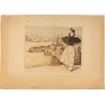 Auguste Lepere (1849 - 1918), Embarcadère sur la Garonne, Bordeaux