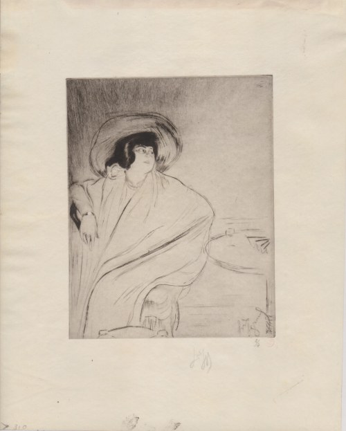 Louis Legrand (1863 - 1951), A Seated Woman | A Woman Dressing