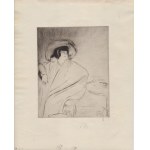Louis Legrand (1863–1951), „Eine sitzende Frau“ | „Eine Frau beim Anziehen“