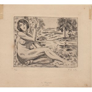 Paul Émile Colin (1867 - 1949), Reclining Bather