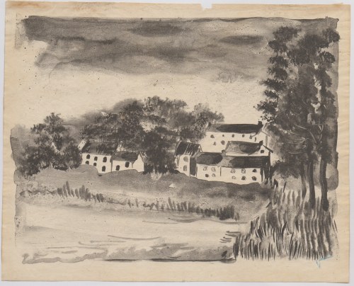 Maurice de Vlaminck (1876 - 1958), La Naze, le village 1926