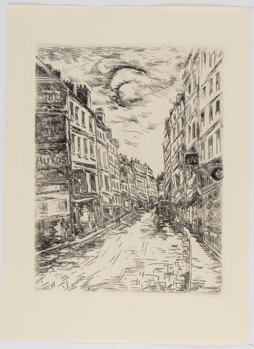 Maurice de Vlaminck (1876 - 1958), Rue de la Glaciere