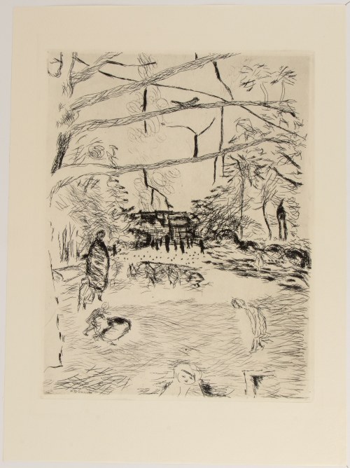 Pierre Bonnard (1867 - 1947), Le Parc Monceau 1937