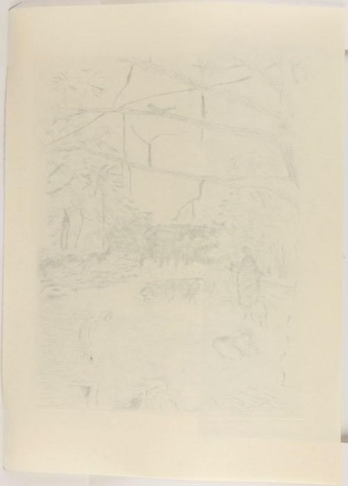 Pierre Bonnard (1867 - 1947), Le Parc Monceau 1937