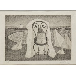 Giuseppe Viviani (1898 - 1965), Chair and veil 1941/1942