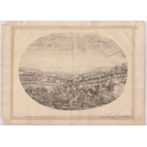LUIGI BARTOLINI (Cupramontana, 1892 - Roma, 1963), Rome from Camilluccia 1943