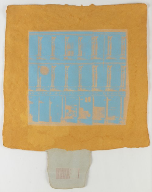 ROBERT RAUSCHENBERG (Port Arthur, 1925 - Captiva Island, 2008), Hind, from Pages and Fuses 1974