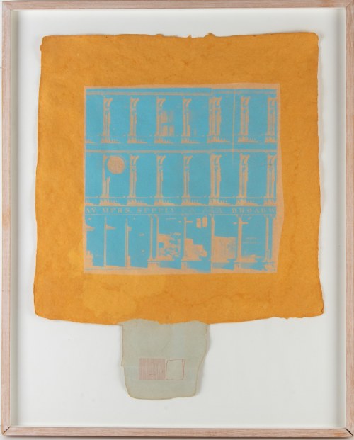 ROBERT RAUSCHENBERG (Port Arthur, 1925 - Captiva Island, 2008), Hind, from Pages and Fuses 1974