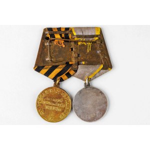 Russia - USSR Medals for Combat Merit and for Victory over Gremany