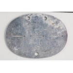 Germany Third Reich Foto of the Owner and Wehrmacht Dog Tag 11/JR