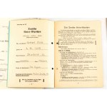 Germany Third Reich Lot Documents for Awards and Eastern Medal