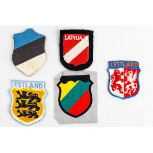 Germany Third Reich Patches and Passport for Military Deserters from the Territory of the USSR
