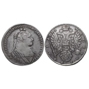 Russian Empire, 1 Rouble, 1734 year