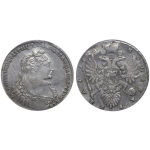Russian Empire, 1 Rouble, 1736 year, PCGS, AU Detail