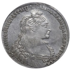 Russian Empire, 1 Rouble, 1736 year, PCGS, AU Detail