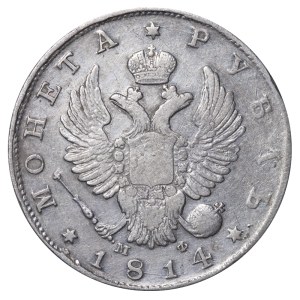 Cesarstwo Rosyjskie, 1 rubel, rok 1814, SPB-MF