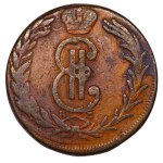 Russian Empire, Siberia, 2 Kopecks, 1768 year, KM