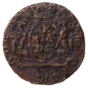 Russian Empire, Siberia, 1 Denga, 1768 year, KM