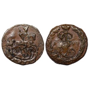 Russian Empire, 1 Denga, 1793 year, EM