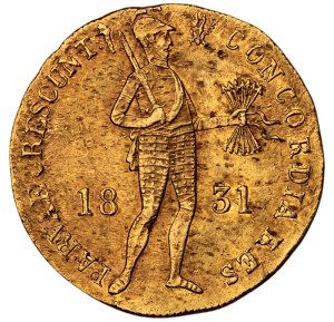 Congress Kingdom of Poland, 1 Ducat, 1831 year, November Uprising