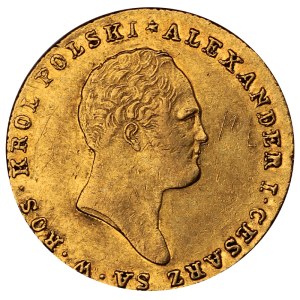 Kongresové Poľské kráľovstvo, 25 zlotých, rok 1818, IB
