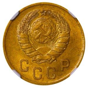 Soviet Union, 2 Kopecks, 1938 year, NGC, MS 62