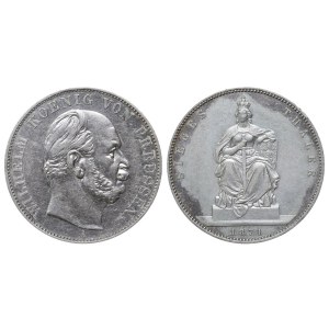 Kingdom of Prussia, 1 Thaler, 1871 year, A, Siegesthaler