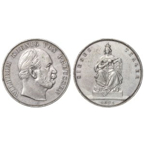 Kingdom of Prussia, 1 Thaler, 1871 year, A, Siegesthaler