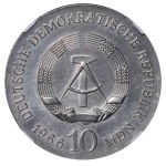 German Democratic Republic, 10 Mark, 1966 year, NGC, UNC Details (Cleaned)
