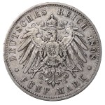 Pruské království, 5 marek, rok 1898, A